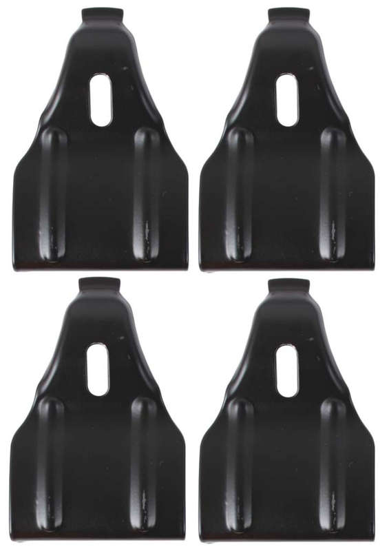 Oval Aluminium Roof Bars - 3 Type Fittings