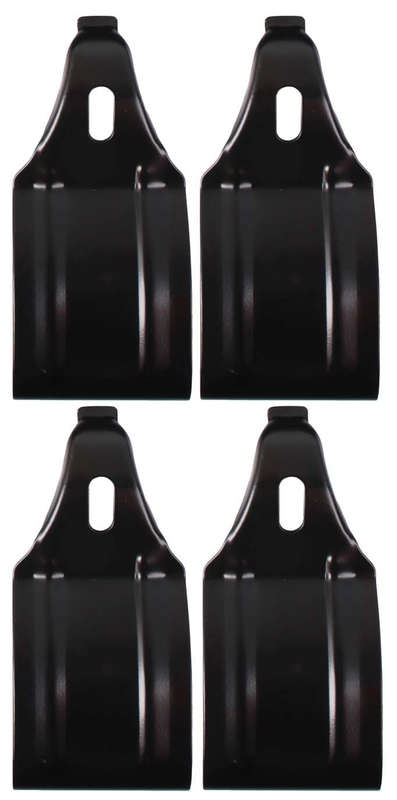 Oval Aluminium Roof Bars - 3 Type Fittings