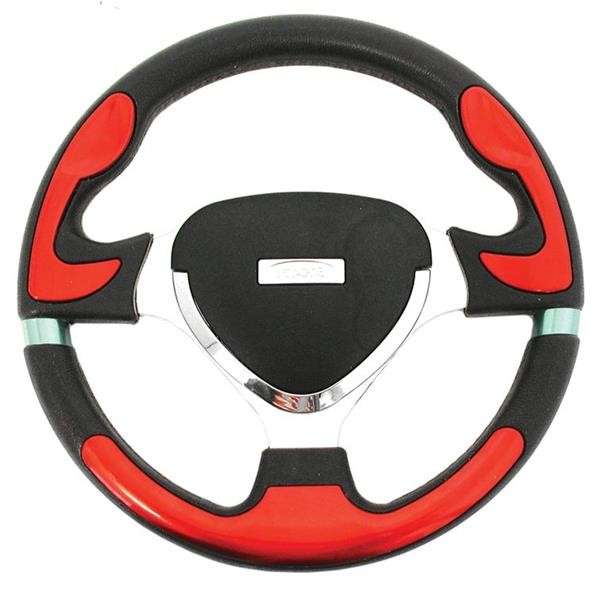 Steering Wheel - Polyeurathane - Red