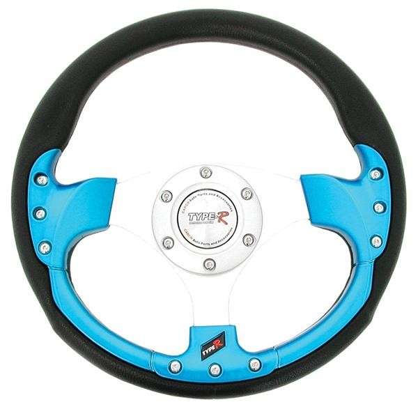 320mm Steering Wheel - Blue
