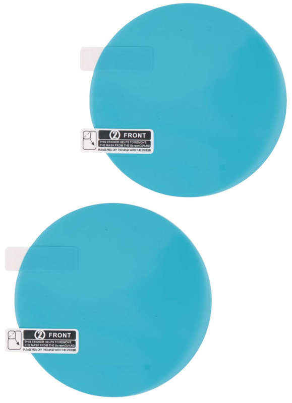 Rear View Mirror Rainproof Film - 80mm x 80mm