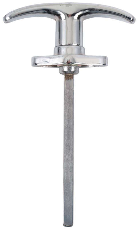 Canopy Locking Handle with Keys - T Type