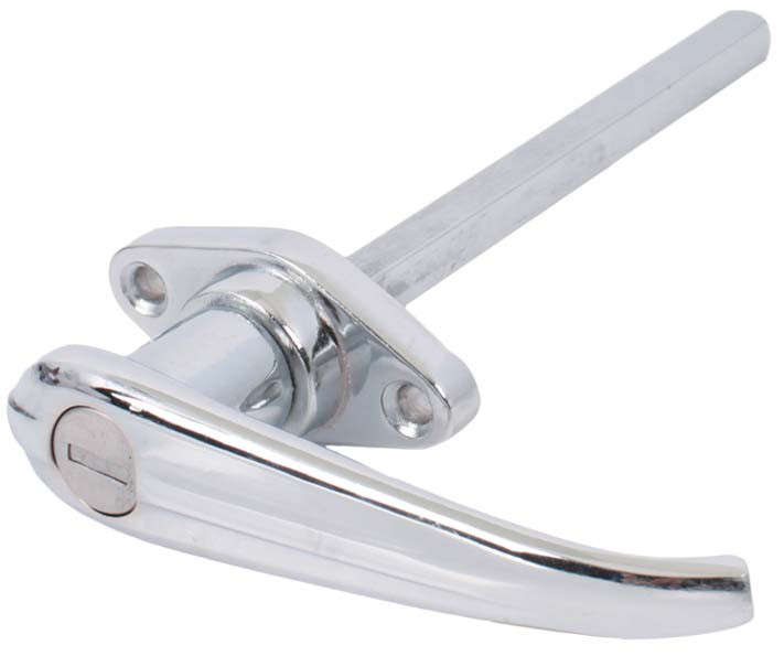 Canopy Locking Handle with Keys - L Type