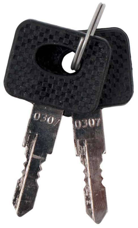 Canopy Locking Handle with Keys - L Type