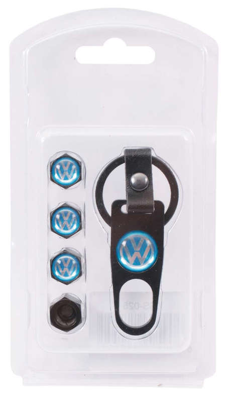Valve Caps - VW with Key Ring