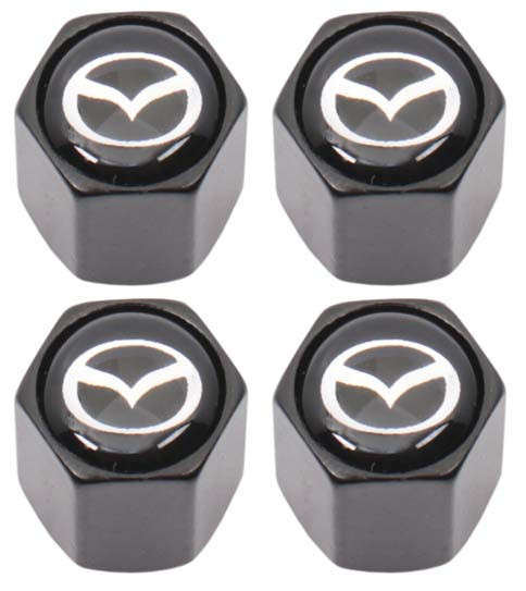 Valve Caps - Mazda with Key Ring