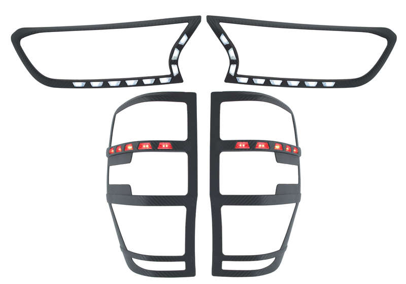 Head Lamp / Tail Lamp Cover Set for Ford Ranger
