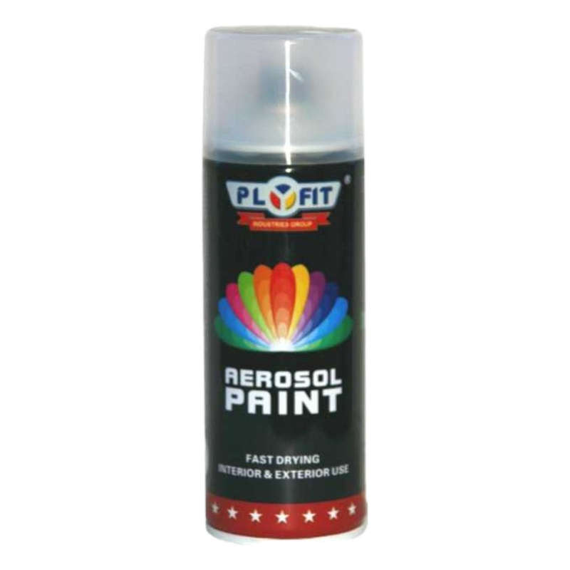 Plyfit Aerosol Spray Paint - Clear - 300ml