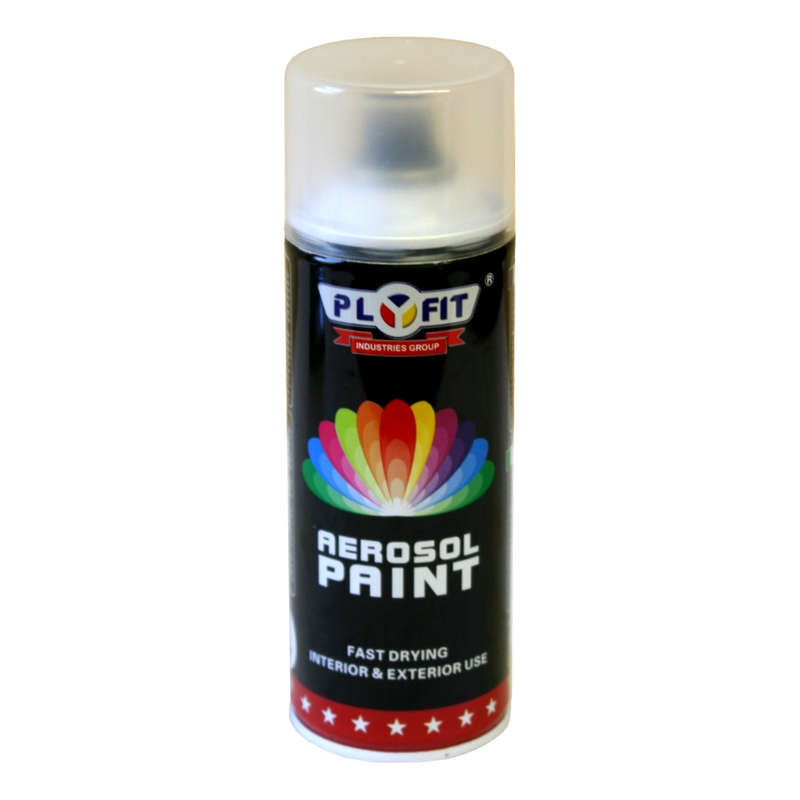 Plyfit Aerosol Spray Paint - Matt Clear - 300ml