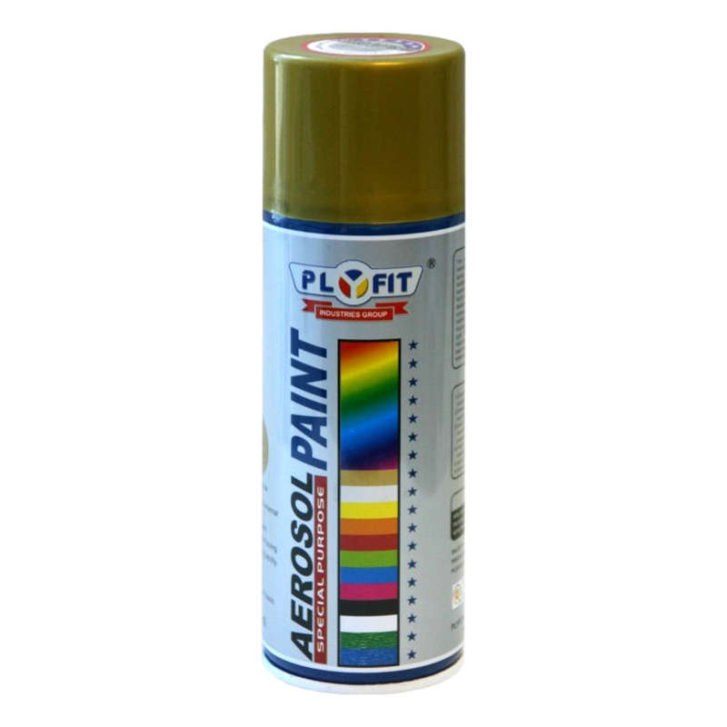 Plyfit Aerosol Spray Paint - Metallic Gold - 300ml