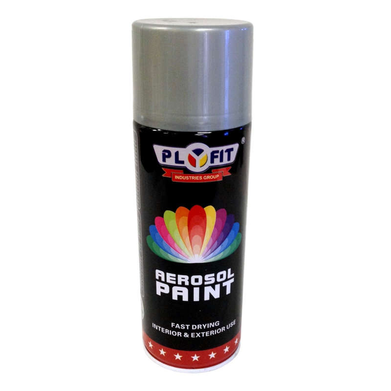 Plyfit Aerosol Spray Paint - Aluminium - 300ml