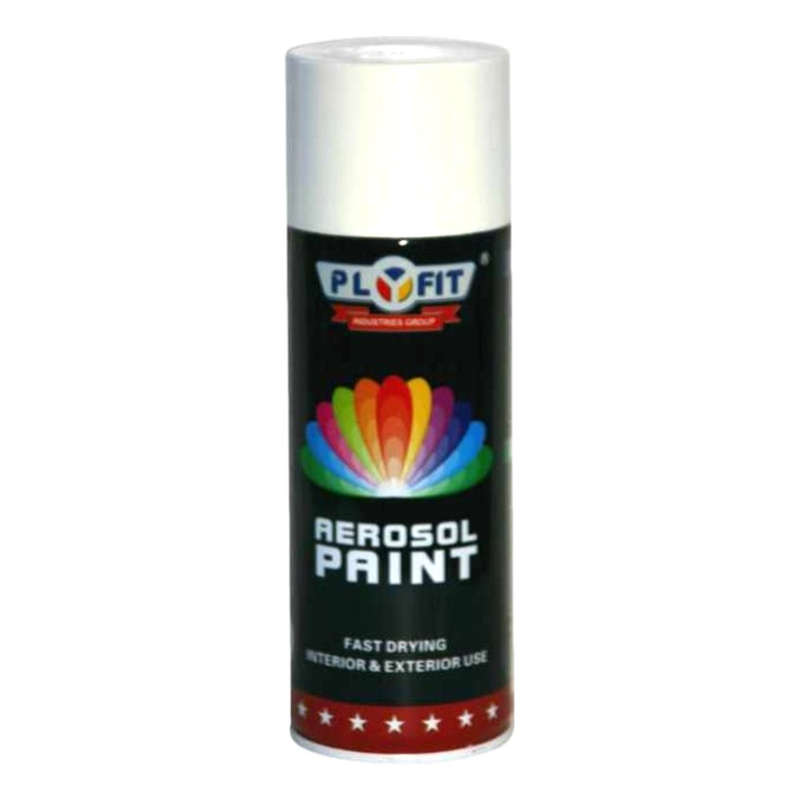 Plyfit Aerosol Spray Paint - White Gloss - 300ml