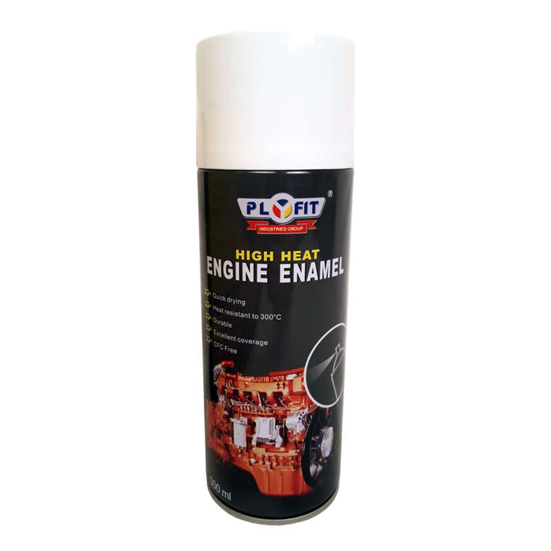 Plyfit Aerosol Spray Paint - High Heat Engine White - 300ml