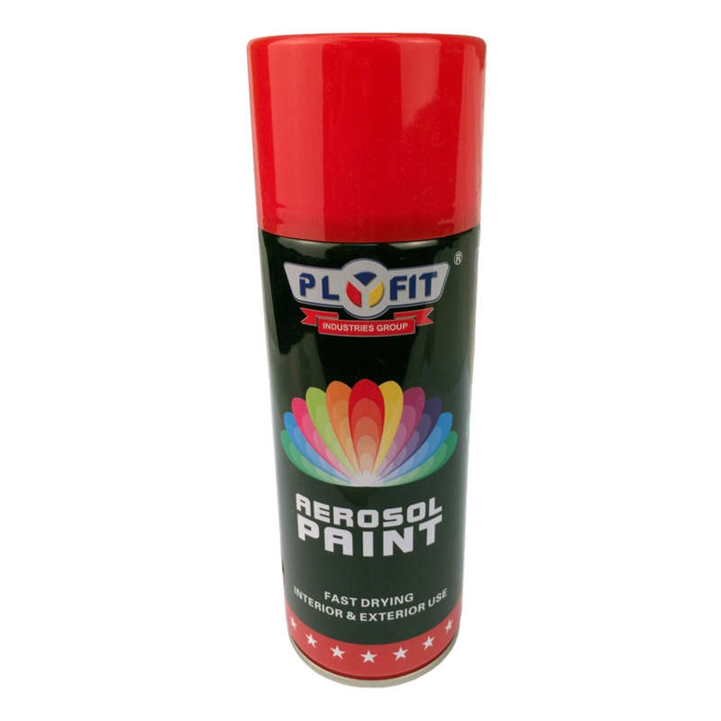 Plyfit Aerosol Spray Paint - Regular Red - 300ml