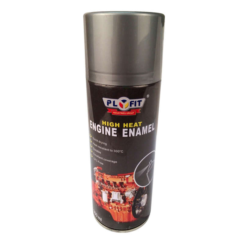 Plyfit Aerosol Spray Paint - High Heat Engine Silver - 300ml