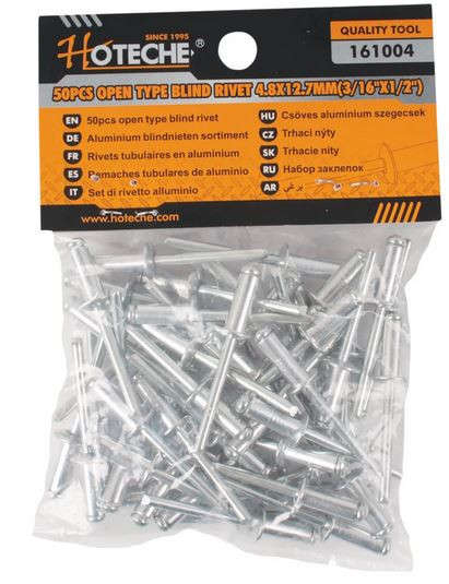 Pop Rivets - 4.8mm x 12.7mm (50 Pieces)