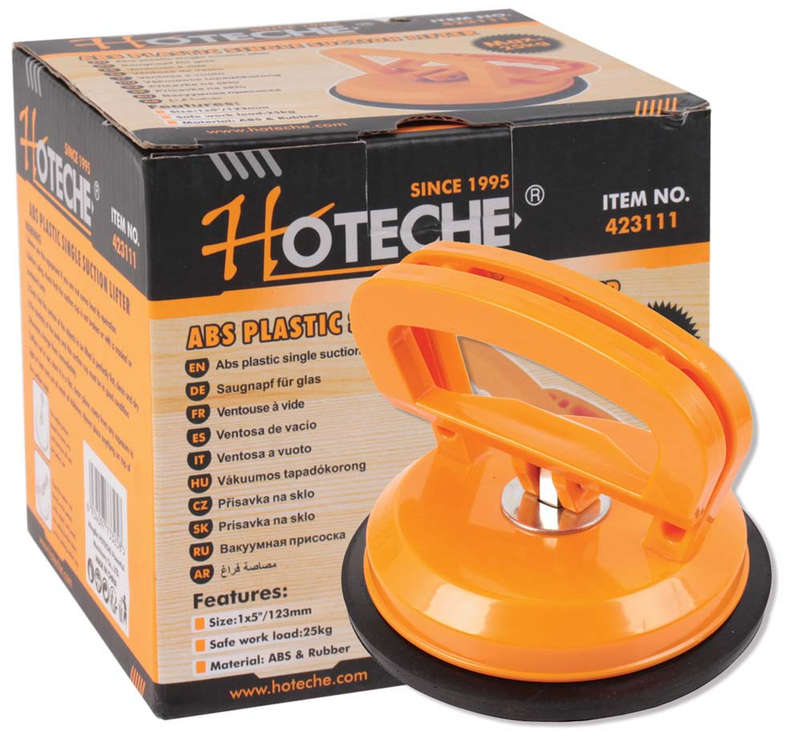 Glass Suction Grip ABS - Single Cup - Safe to 10kg