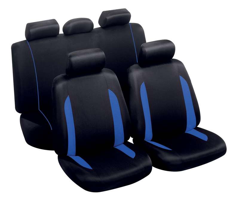 9 Piece Spa - Blue Seat Cover Set