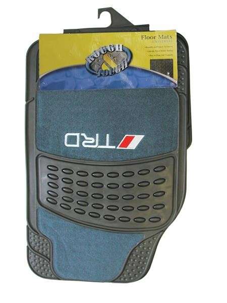 Car Carpet 4 Piece - Trd - Blue