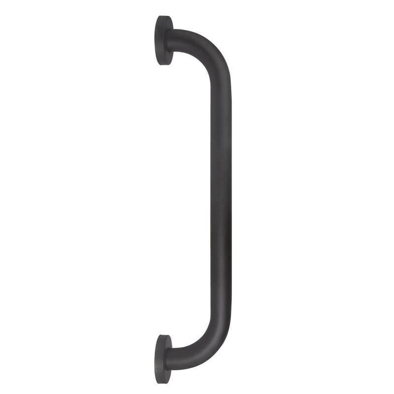 Grab Bar - Matt Black Zinc Alloy - 400mm