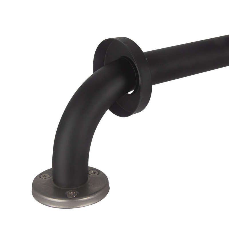Grab Bar - Matt Black Zinc Alloy - 400mm