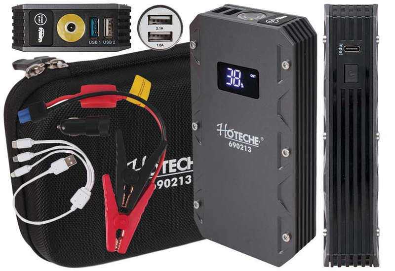 Mini Jump Starter 12.8V / 10000 Mah