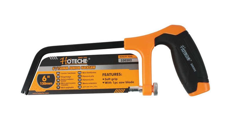 Junior HackSaw with Blade - Aluminium Body - 150mm