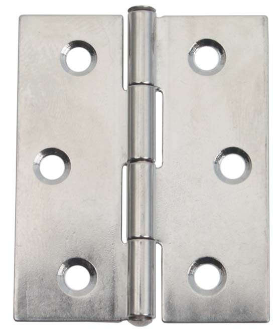 Butt Hinge - 316 Stainless Steel - 49mm x 40mm