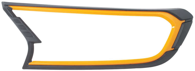 Ford Ranger (2015 Onward) Head Lamp Cover with Yellow Edging