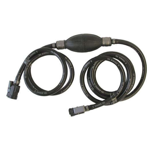 Fuel Line Hose with Primer Bulb - 8mm
