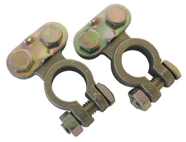 Battery Terminal Set All Brass