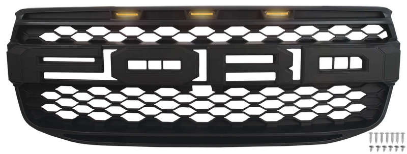 Ford Ranger T9 2022 Onward Grille with LED Lights