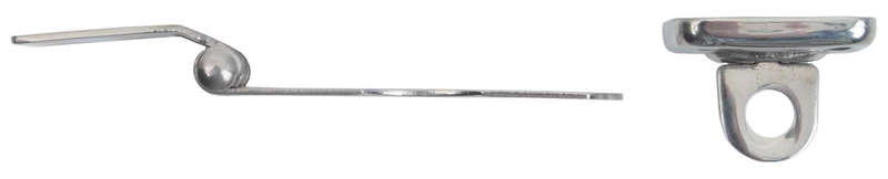 Hasp and Staple - 102mm x 28mm - Stainless Steel