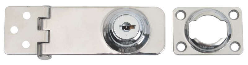Hasp and Staple - 80mm x 30mm - Stainless Steel