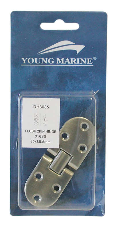 Door Hinge - 85.5mm x 30mm - Stainless Steel