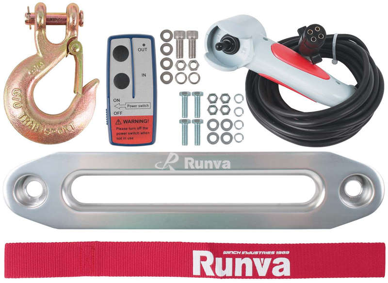 Runva 12 Volt - 12000lb (5443kg) - Electric Winch
