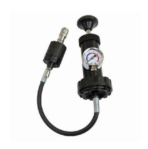 Radiator And Cap Testing Kit Pump
