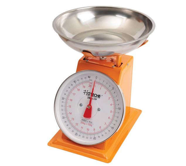 Dial Scale -  20kg / 44 pound Max Weight