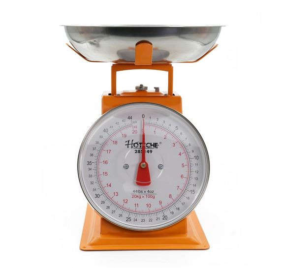 Dial Scale -  20kg / 44 pound Max Weight
