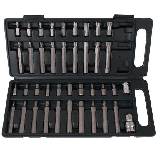 Hoteche Impact Screwdriver Bit Set - 40 Piece - Long and Short