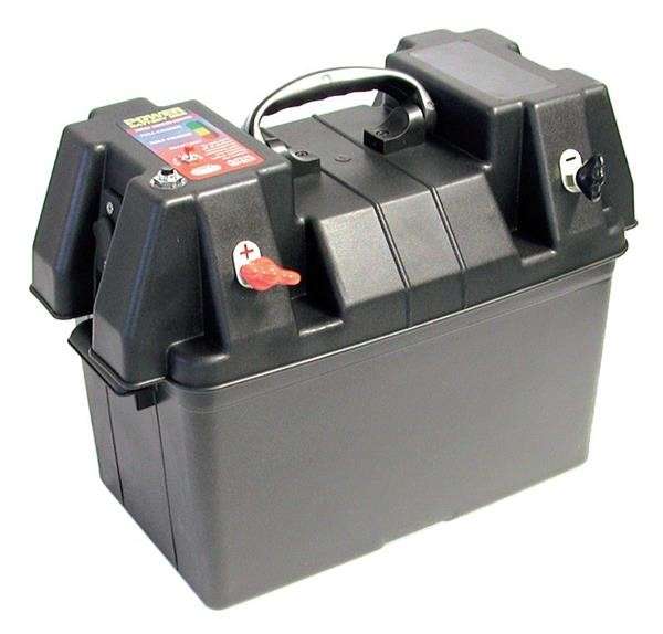 Marine Battery Box with Power Pack - No Battery Incl