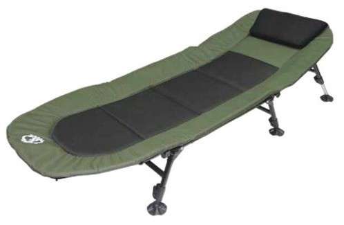 Camping Bed - Black  Green