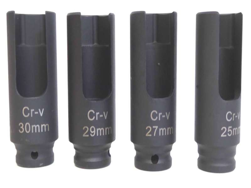 Injector Socket Set  25/27/29/30mm