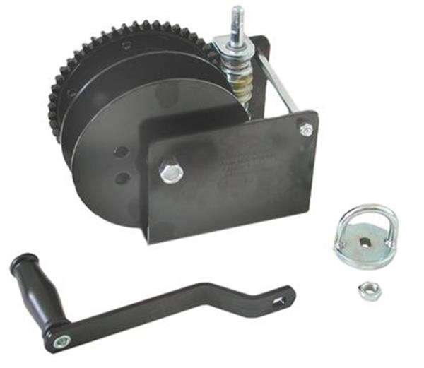 2000LB Hand Winch with Worm Gear and Split Barrel