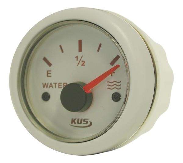 Water Level Gauge - 52mm - White