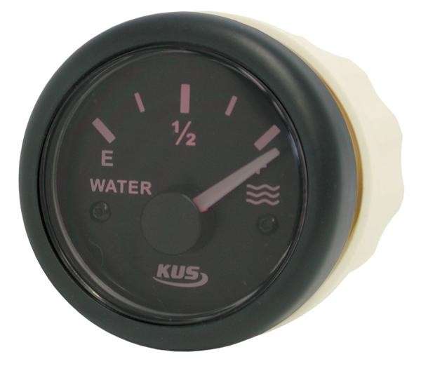 Water Level Gauge - 52mm - Black