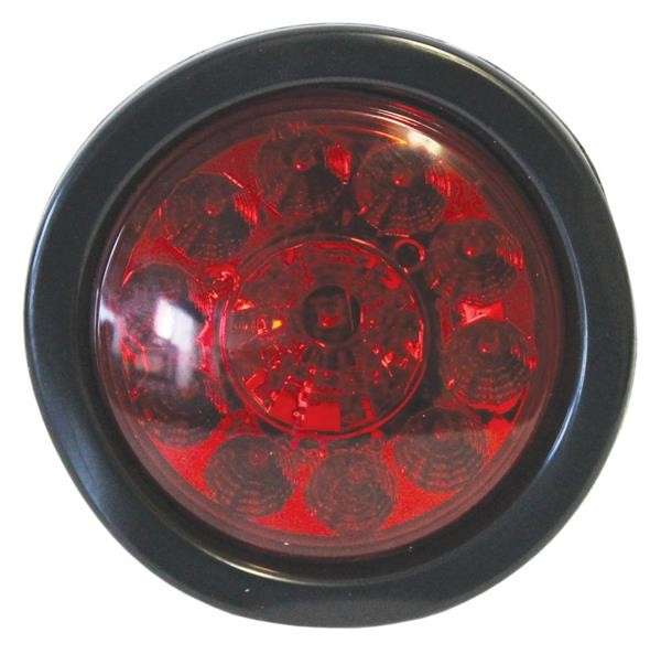 Round LED Red Trailer Lamp