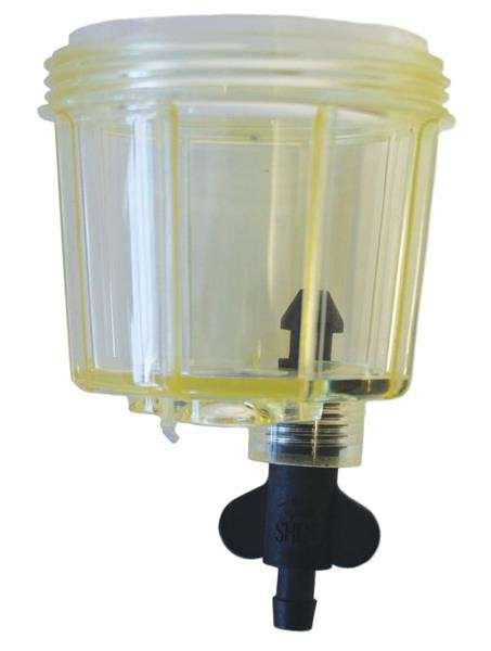 Water Separator Bowl with Screw Tap