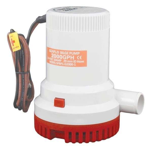Seaflo Bilge Pump - 2000 Gph - 12V