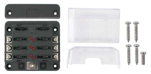 Fuse Box with 6 Fuse Connections
